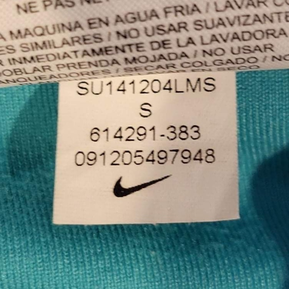 Nike Dri-Fit Legend 2.0 Training Zigzag Capri Leggings Womens Small 614291-383 - Picture 8 of 8